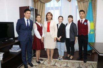5 оқушы «Astana garden school» мектебіне оқуға түсті